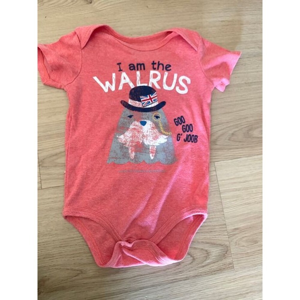 Onesie THE BEATLES "I am the walrus" 18M